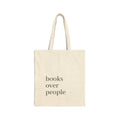 Books Over People Canvas Tote