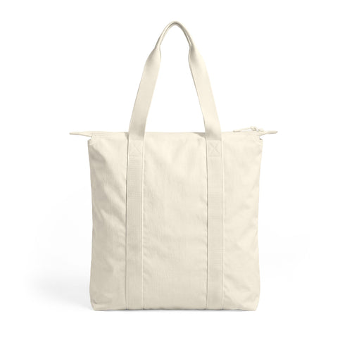 Canvas Tote — "Books Over People" Zippered Carry-All