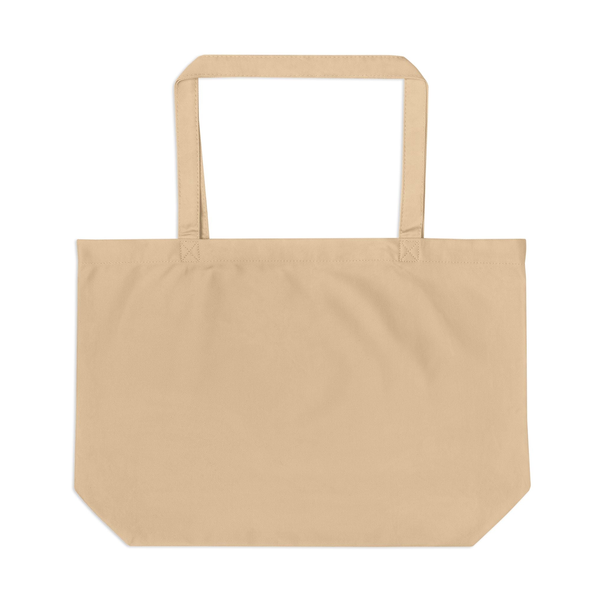 Eco Tote Bag — "be good do good" Recycled Canvas Market Tote